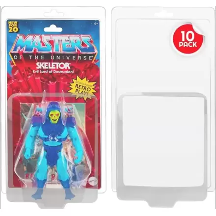 Clamshell PET Protectors 10-Pack for Masters of the Universe Action Figures product photo