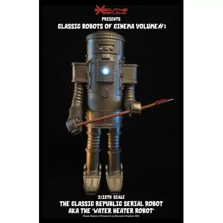 Classic Robots of Cinema Actionfigur 1/12 Volume #1: The Classic Republic Serial Robot a.k.a. The Water Heater Robot 15 cm product photo