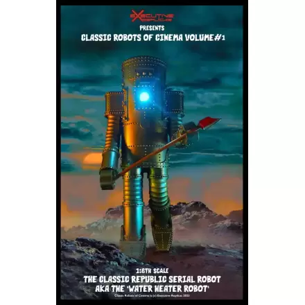Classic Robots of Cinema Actionfigur 1/6 Volume #1: The Classic Republic Serial Robot a.k.a. The Water Heater Robot 30 cm product photo