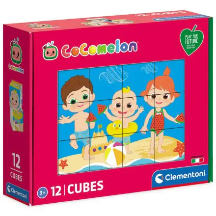Coco Melon Cube puzzle 12pzs product photo