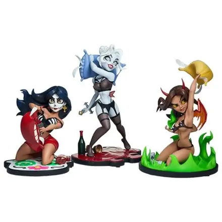 Coffin Comics Designer Statues Set Sleepover In Hell product photo