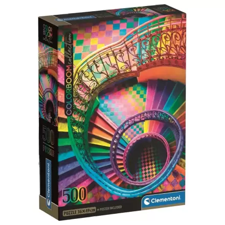 Color Boom Stairs puzzle 500pcs product photo