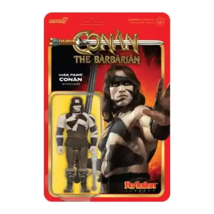 Conan The Barbarian ReAction Action Figure Wave 02 Conan (War Paint) 10 cm termékfotója