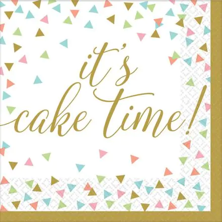 Confetti Napkins 36 pcs, 33*33 cm product photo
