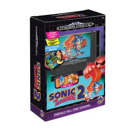 Console Heroes Sonic The Hedgehog 2 Mega Drive diorama product photo