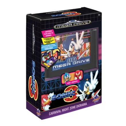 Console Heroes Sonic The Hedgehog 3 Mega Drive diorama product photo