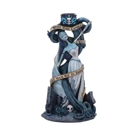 Corpse Bride Candle Holder With This Candle Vow 19 cm product photo