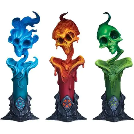 Court of the Dead Court Statue 3-Pack The Lighter Side of Darkness: Faction Candle 18 cm product photo