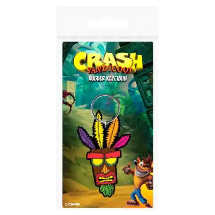 Crash Bandicoot Rubber Keychain Aku Aku 6 cm product photo