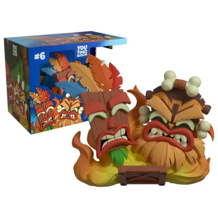 Crash Bandicoot Aku Aku & Uka Uka Figure 9cm product photo