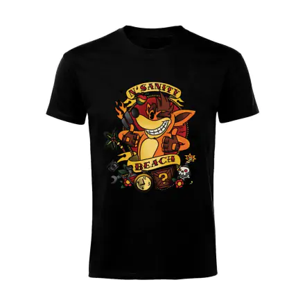 Crash Bandicoot Biker t-shirt product photo