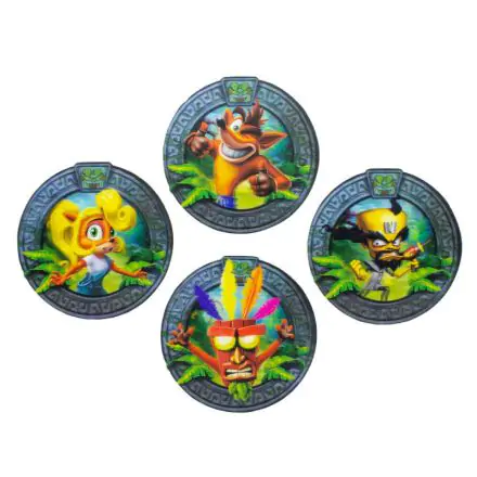 Crash Bandicoot coasters product photo