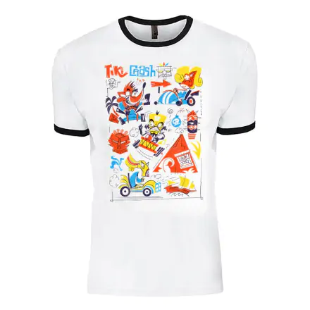 Crash Bandicoot tiki crash Ringer t-shirt product photo