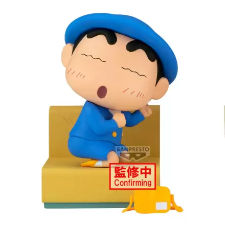 Crayon Shinchan Nakayoshi Memories Let's Go To Kindergarten Shinnosuke figure 10cm product photo
