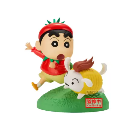 Crayon Shinchan Shinnosuke Vegetable Costume figure 10cm termékfotója