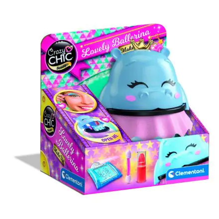 Crazy Chic Sweet dancing hippo makeup set product photo