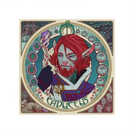 Critical Role Art Print Mighty Nein Portrait Series: Caduceus 35 x 35 cm - unframed product photo