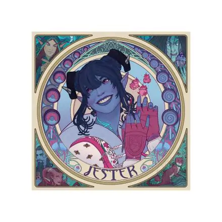 Critical Role Art Print Mighty Nein Portrait Series: Jester 35 x 35 cm - unframed product photo