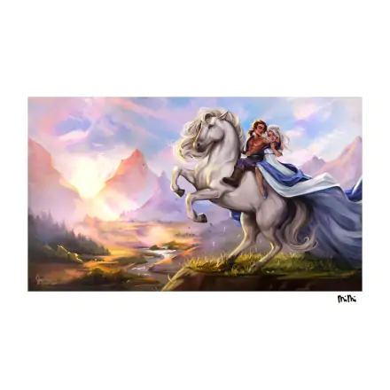Critical Role Art Print Scanlan Shorthalt & Pike Trickfoot: A Humble Portrait 71 x 46 cm - unframed product photo