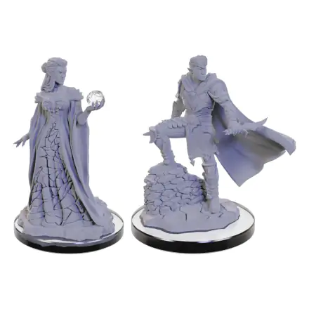 Critical Role Unpainted Miniature Xhorhasian Mage & Xhorhasian Prowler product photo