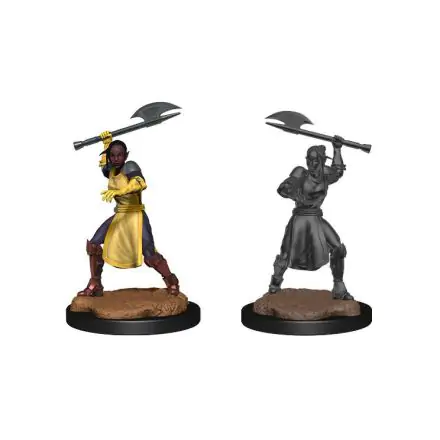 Critical Role Unpainted Miniatures Half-Elf Echo Knight and Echo Female Case (2) product photo