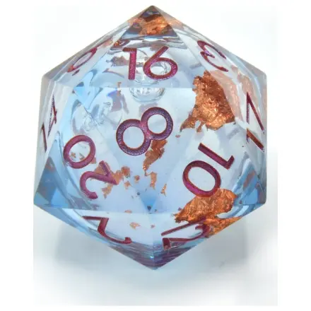 CritStones Liquid Core Dice D20 Seraphic Reverie 3 cm product photo