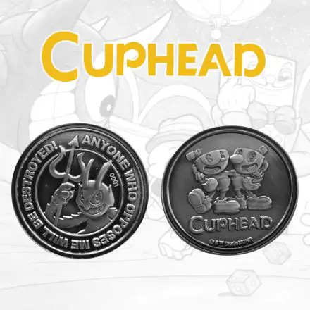 Cuphead Collectable Coin The Devil, Cuphead & Mugman Limited Edition product photo