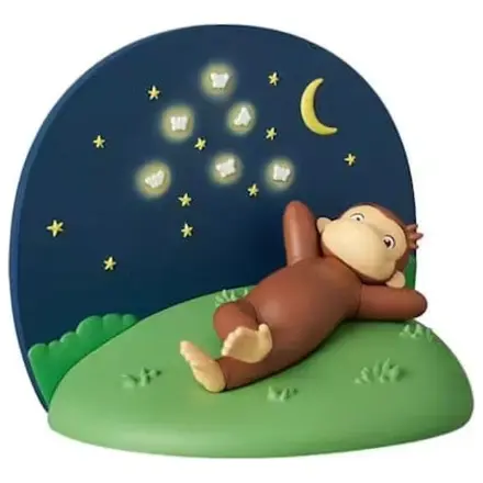 Curious George UDF Mini Figure Lie Sprawled 6 cm product photo