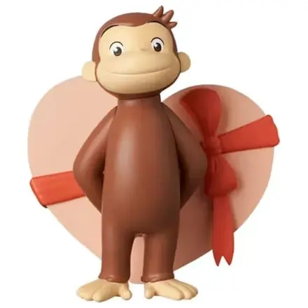 Curious George UDF Mini Figure w/Heart 6 cm product photo