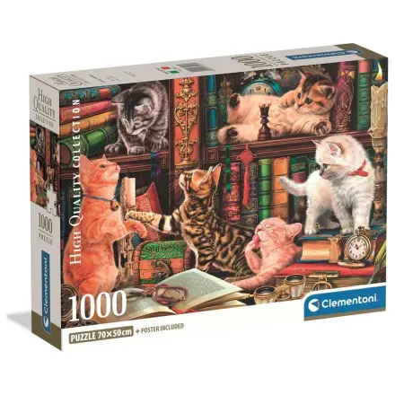 Curious Whiskers puzzle 1000pcs product photo