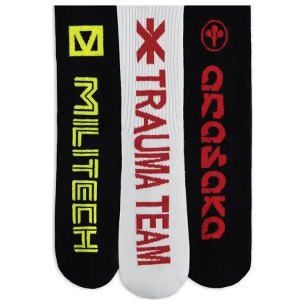 Cyberpunk 2077 Socks 3-Pack Corpo 43-46 product photo