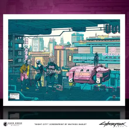 Cyberpunk 2077 Art Print Night City 45 x 60 cm product photo