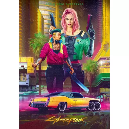 Cyberpunk 2077 Puzzle Kitsch Style (1000 pieces) product photo