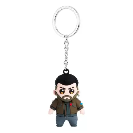 Cyberpunk 2077 Vinyl Keychain V-Male termékfotója