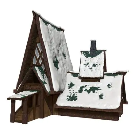 D&D Icons of the Realms Icewind Dale: Rime of the Frostmaiden Papercraft Set The Lodge product photo