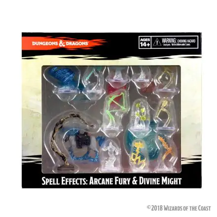 D&D Icons of the Realms Miniatures Spell Effects: Arcane Fury & Divine Might product photo