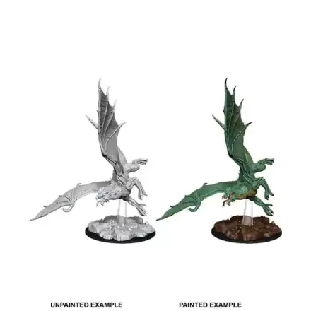 D&D Nolzur's Marvelous Miniatures Unpainted Miniature Young Bronze Dragon termékfotója