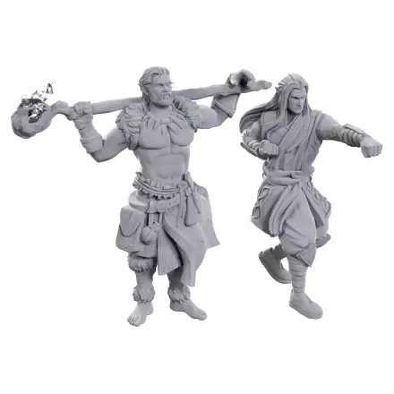 D&D Nolzur's Marvelous Miniatures Unpainted Miniatures 2-Pack Archdruid & Martial Arts Adept termékfotója