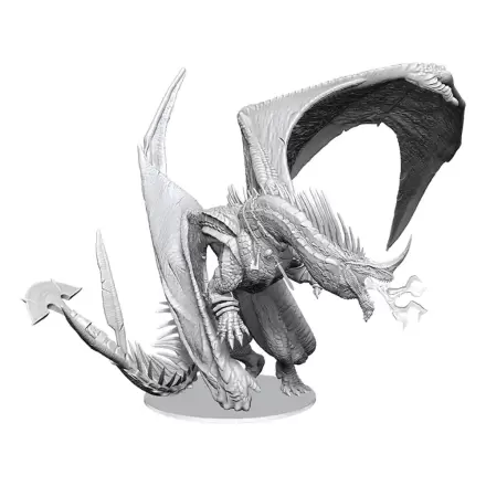 D&D Nolzur's Marvelous Miniatures Unpainted Miniatures Ancient Blue Dragon 20 cm product photo
