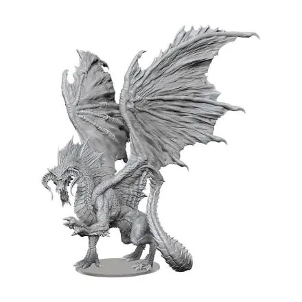 D&D Nolzur's Marvelous Miniatures Unpainted Miniature Adult Black Dragon product photo