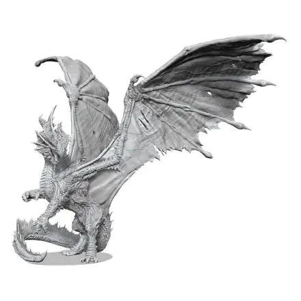 D&D Nolzur's Marvelous Miniatures Unpainted Miniature Gargantuan Red Dragon product photo