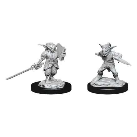 D&D Nolzur's MM Unpainted Miniatures Male Goblin Rogue & Female Goblin Bard Case (2) product photo