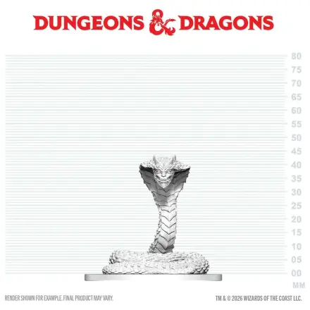 D&D Nolzur's Marvelous Miniatures Mini Figure Guardian Naga product photo