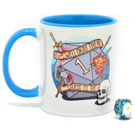 Guess I'll Die Gift Set Mug & Dice D20 product photo