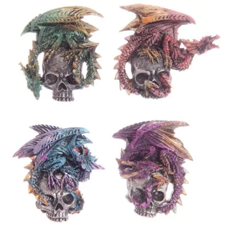 Dark Legends Silver Skull Dragon assorted magnet product photo