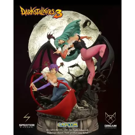 Darkstalkers 3 Specter Diorama 1/6 Morrigan & Lilith 47 cm termékfotója