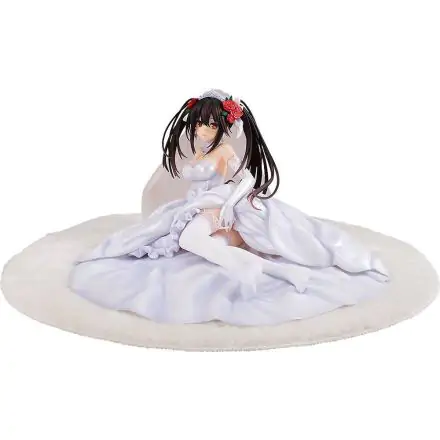 Date A Live PVC Statue 1/7 Light Novel Edition Kurumi Tokisaki: Wedding Dress Ver. 13 cm product photo