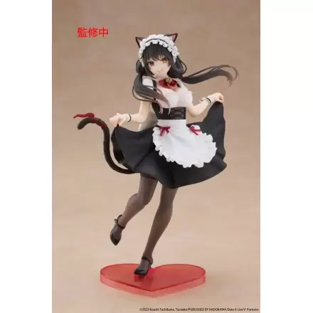 Date A Live V Coreful PVC Statue Kurumi Tokisaki Cat Ear Maid Ver. 18 cm product photo