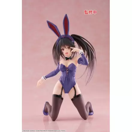 Date A Live V PVC Statue Desktop Cute Figure Kurumi Tokisaki Bunny Ver. Renewal 13 cm        product photo