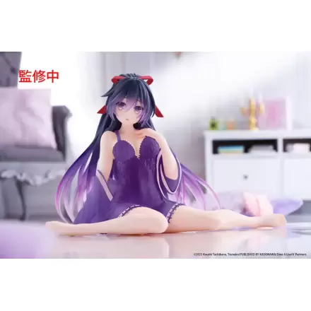 Date A Live V PVC Statue Desktop Cute Figure Tohka Yatogami Nightwear Ver. Renewal 13 cm product photo
